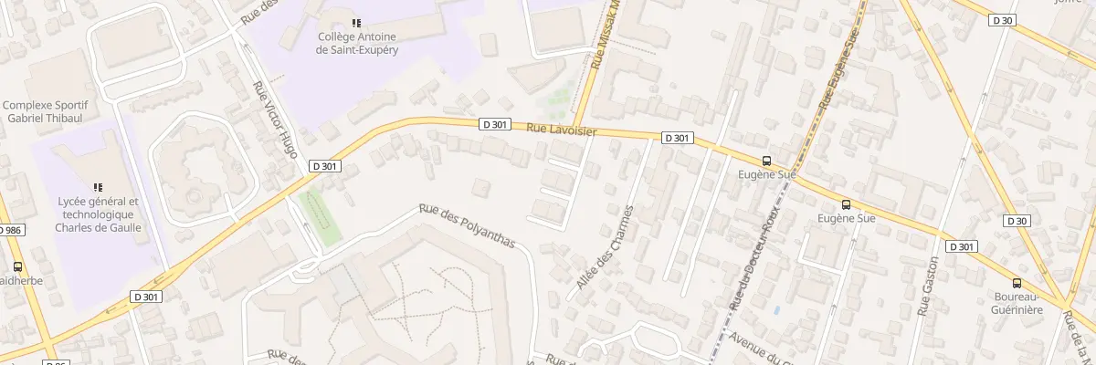 Plan du 31 Rue Lavoisier à Rosny-sous-Bois