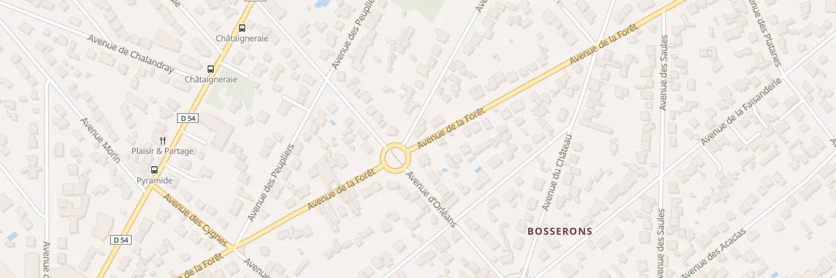 Plan du 56 Av de la Forêt à Brunoy