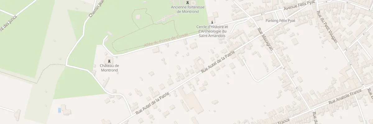 Plan du 48 Rue Autel de la Patrie à Saint-Amand-Montrond