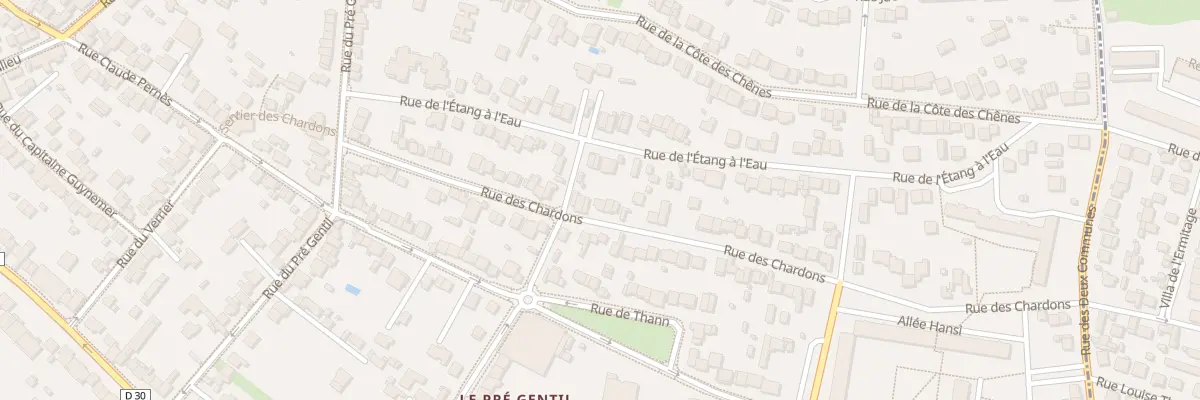 Plan du 49 Rue des Chardons à Rosny-sous-Bois