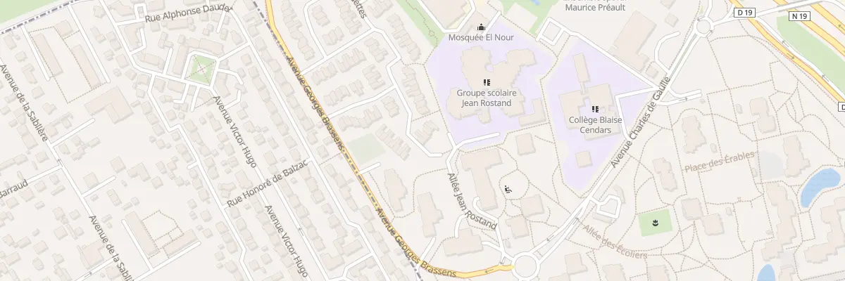 Plan du 55 Rue des Alouettes à Boissy-Saint-Léger