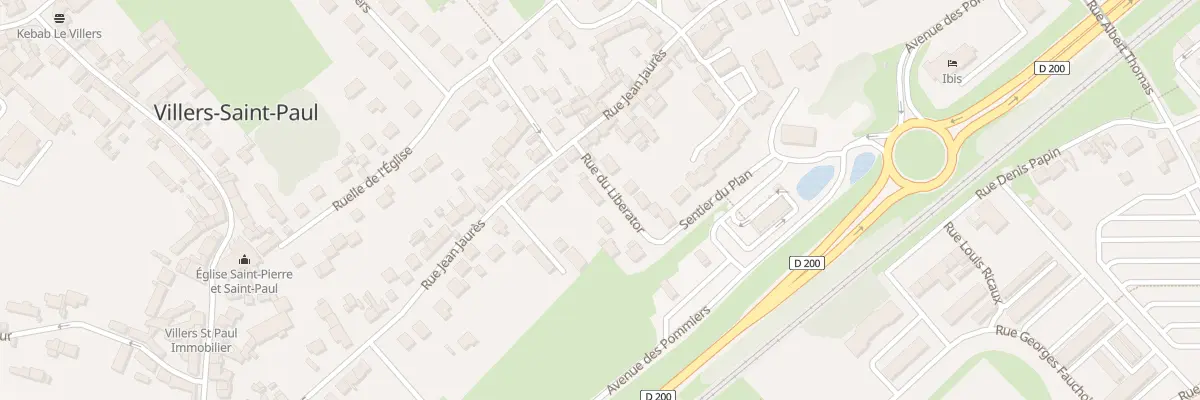 Plan du 4 Rue du Liberator à Villers-Saint-Paul