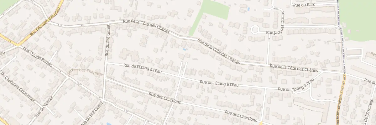 Plan du 45B Rue de l’Etang à l’Eau à Rosny-sous-Bois