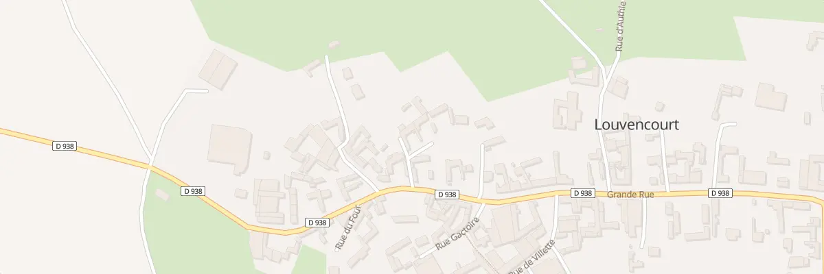 Plan du 4 Rle Vaquette à Louvencourt