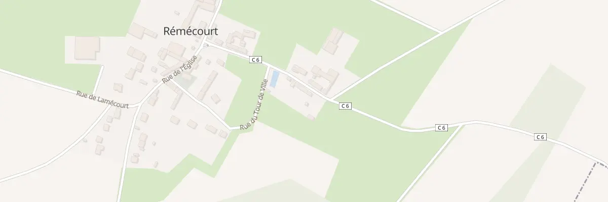 Plan du 82 Rue de la Mairie à Rémécourt