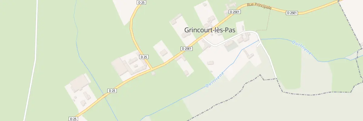 Plan du 6 Rue Principale à Grincourt-lès-Pas