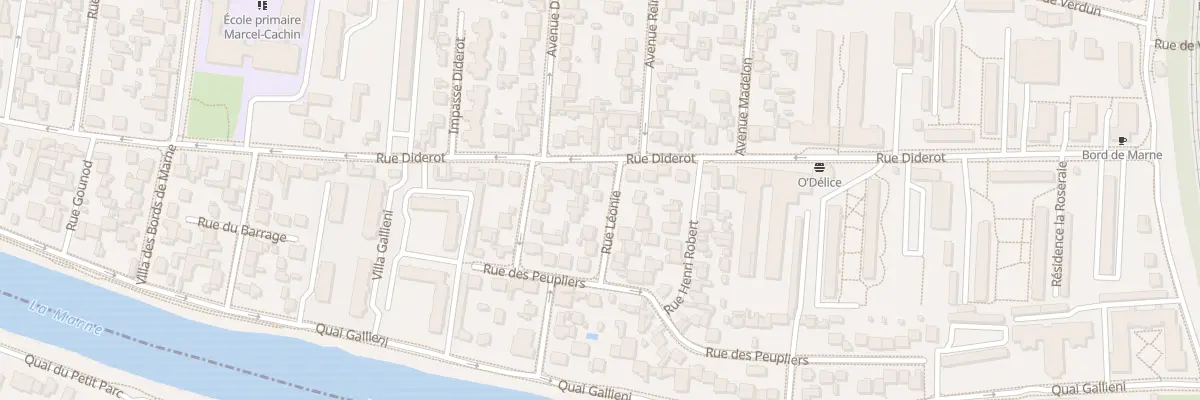 Plan du 9 Rue Léonie à Champigny-sur-Marne