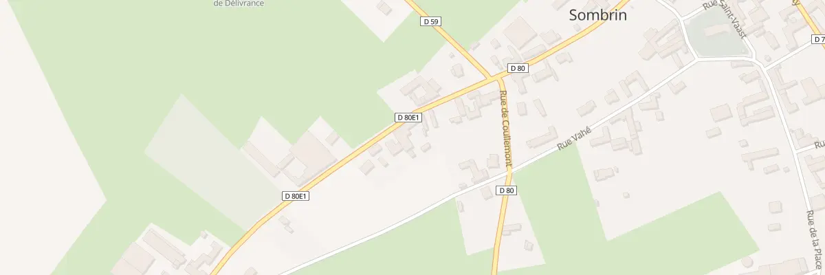 Plan du 9 Rue de Warluzel à Sombrin