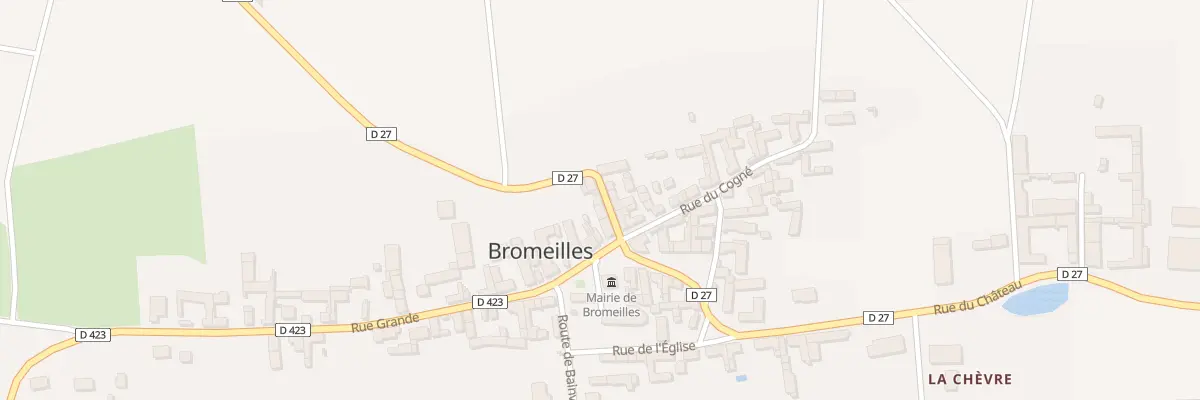 Plan du 5002 Le Village à Bromeilles