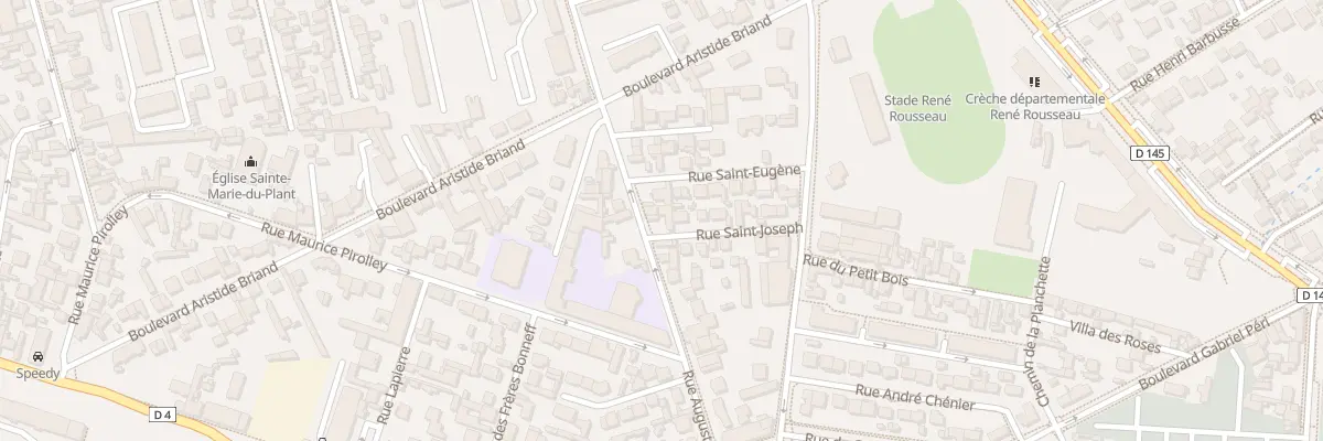 Plan du 30 Rue Auguste Taravella à Champigny-sur-Marne