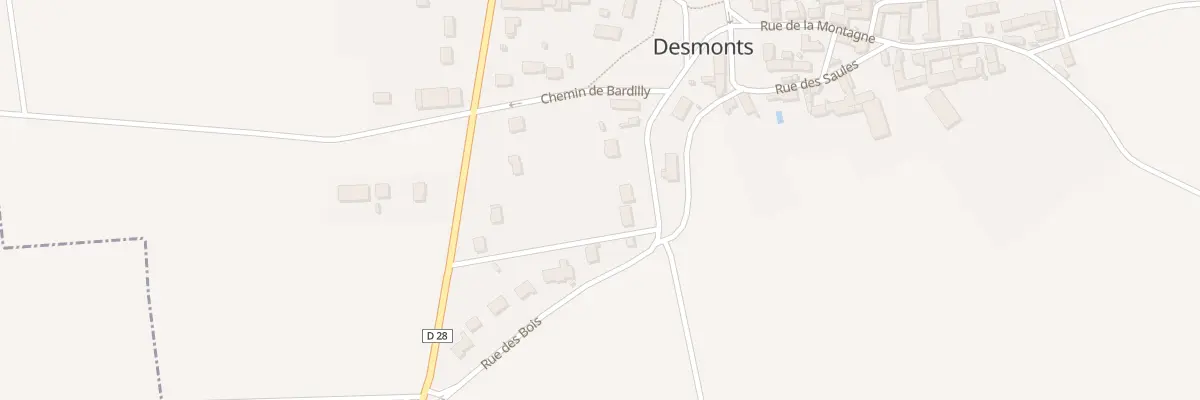 Plan du 15 Rue des Bois à Desmonts