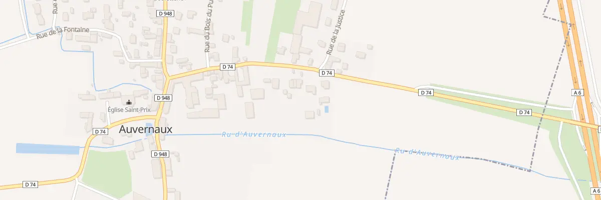 Plan du 16 Rue de Melun à Auvernaux