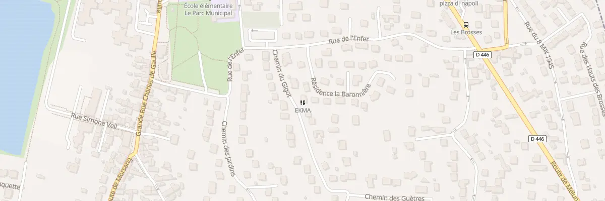 Plan du 5B Che du Gigot à Saintry-sur-Seine