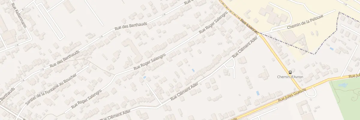 Plan du 128 Rue Roger Salengro à Rosny-sous-Bois