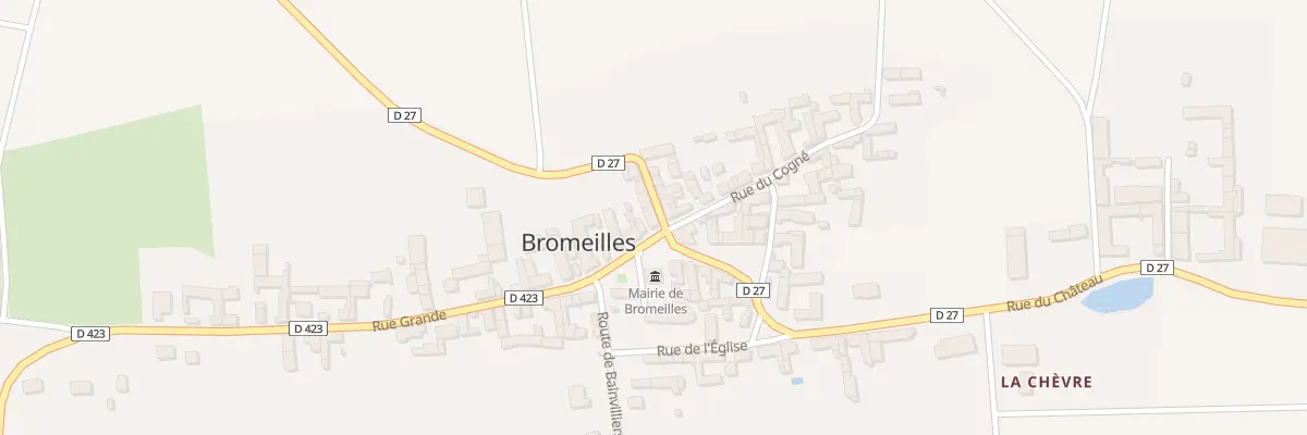 Plan du 5003 Le Village à Bromeilles