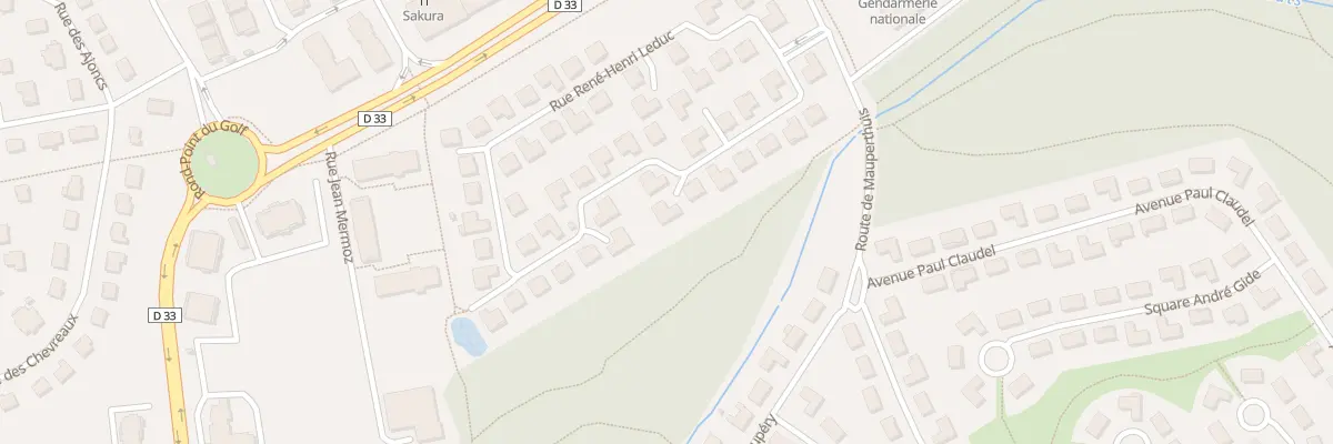 Plan du 48 Rue René Henri Leduc à Saint-Germain-lès-Corbeil