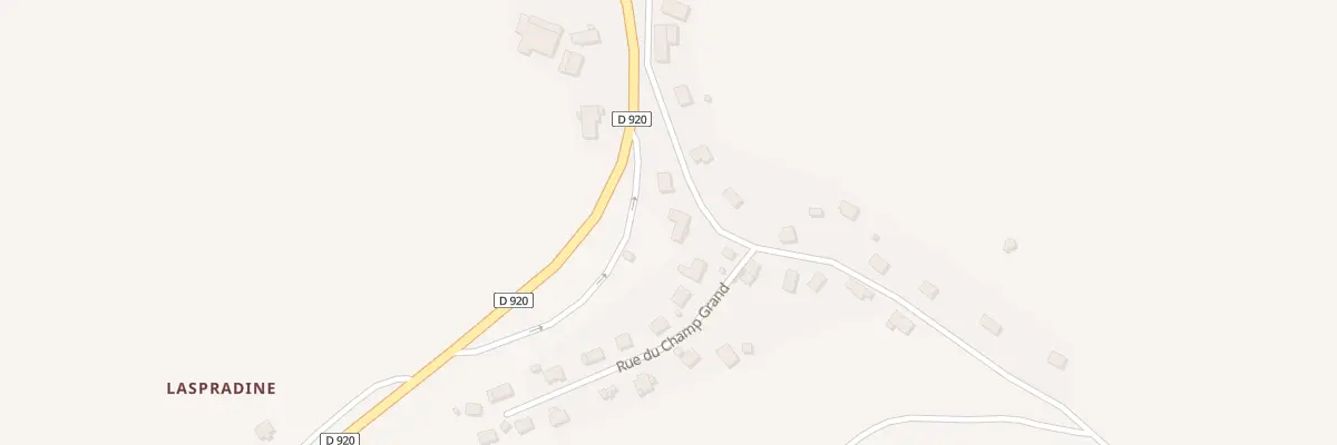 Plan du 4 La Croix d’Aubugues à Prunet