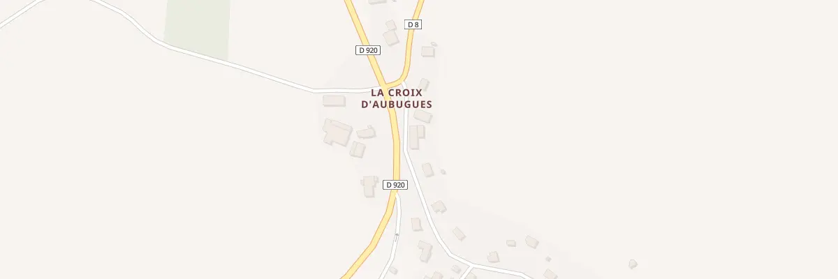 Plan du 1 La Croix d’Aubugues à Prunet