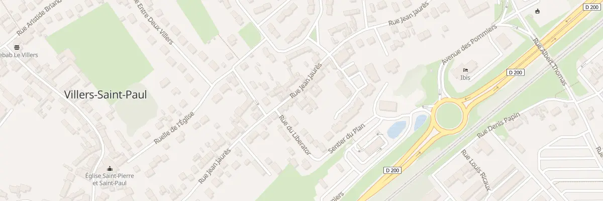Plan du 48 Rue Jean Jaurès à Villers-Saint-Paul