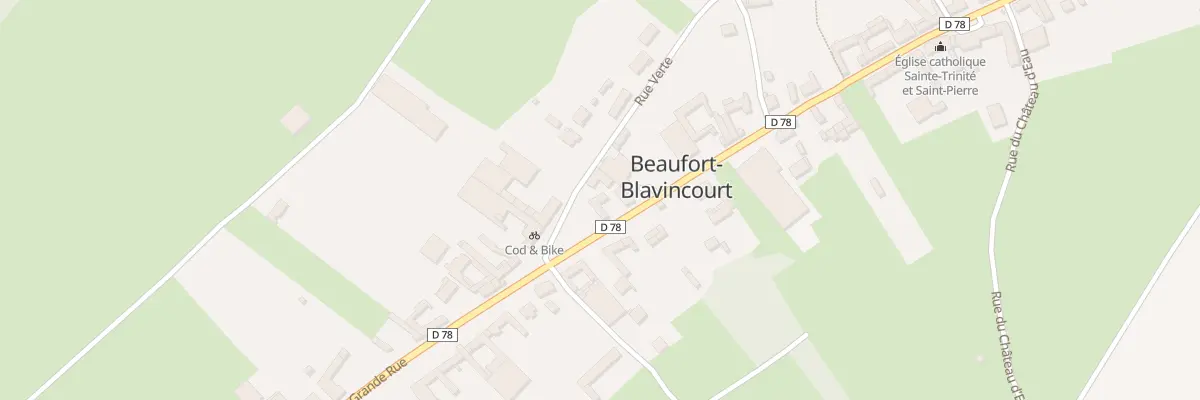 Plan du 342 Gr Grande Rue à Beaufort-Blavincourt
