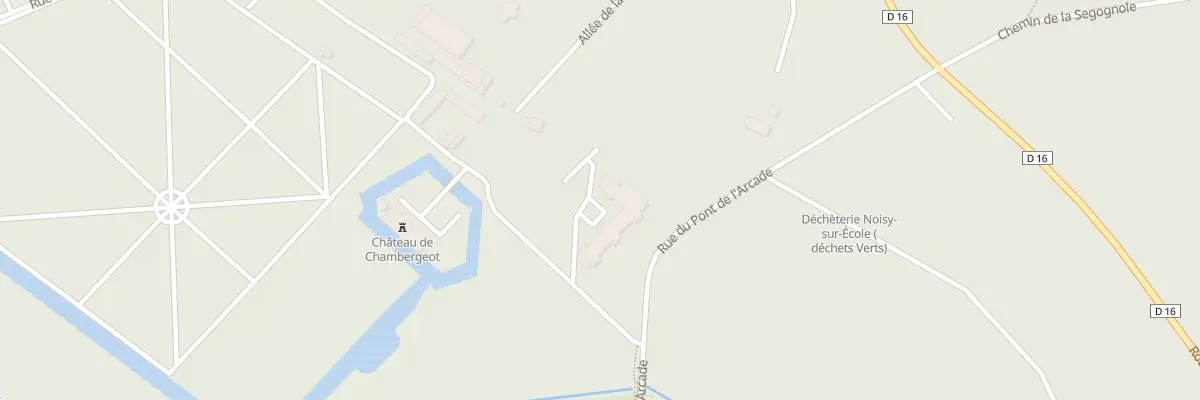 Plan du 5687 Res Chateau de Chambergeot à Noisy-sur-École