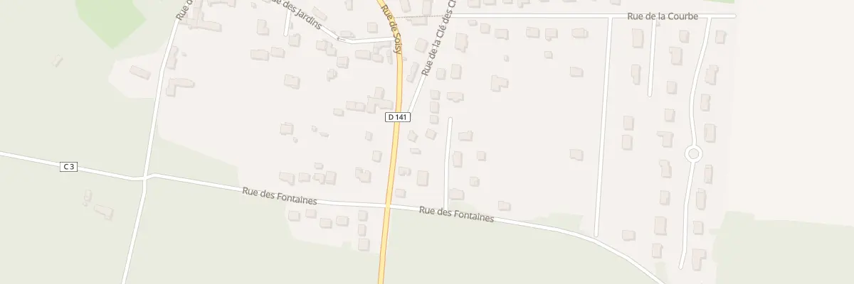 Plan du 29 Rue de Soisy à Nainville-les-Roches