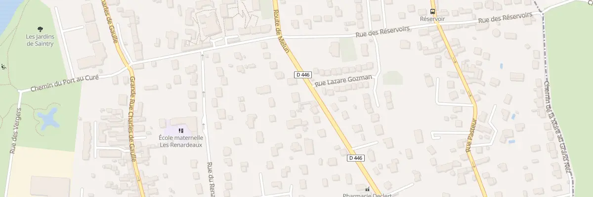 Plan du 104 Rte de Melun à Saintry-sur-Seine