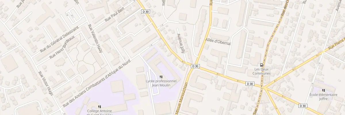 Plan du 182 Rue du Gen Leclerc à Rosny-sous-Bois