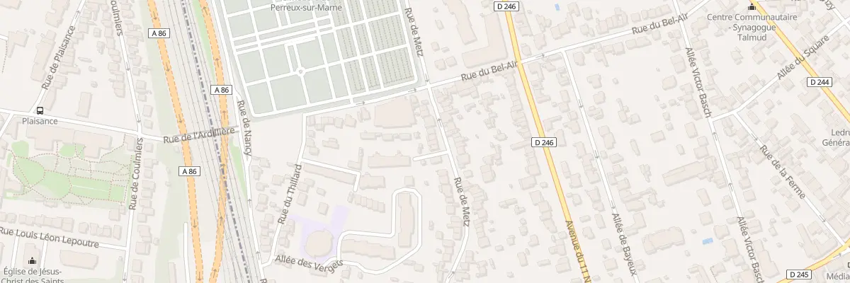 Plan du 103 Rue de Metz au Perreux-sur-Marne