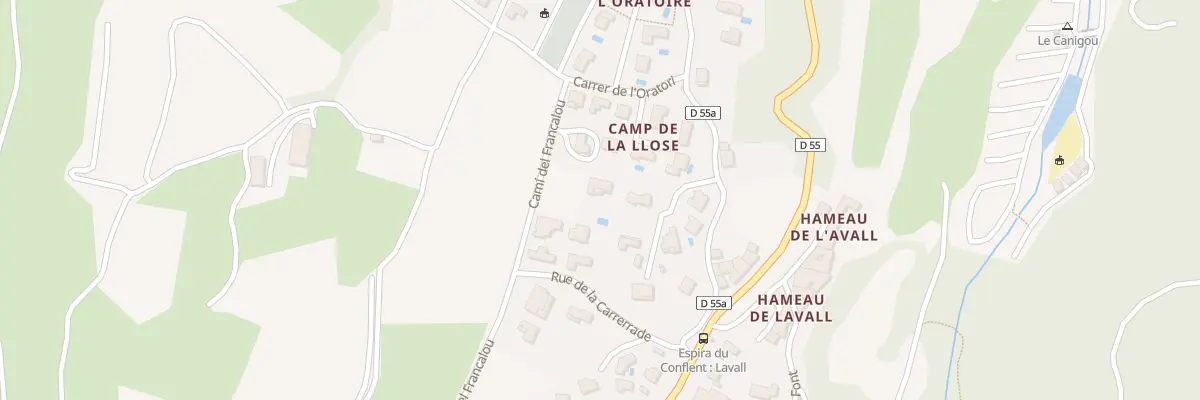Plan du 3 Cami du Francalou à Espira-de-Conflent