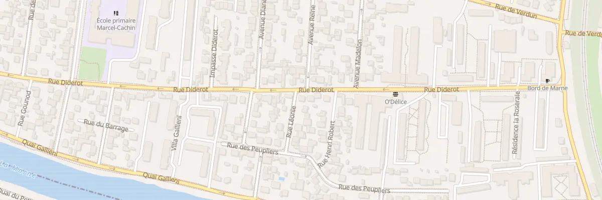 Plan du 162 Rue Diderot à Champigny-sur-Marne