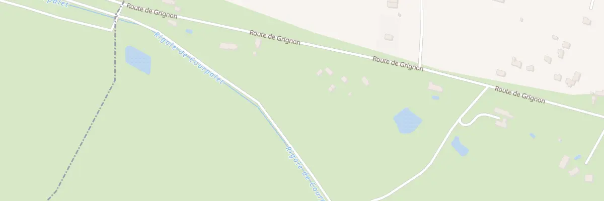 Plan du 37 Rte de Grignon à Lorris