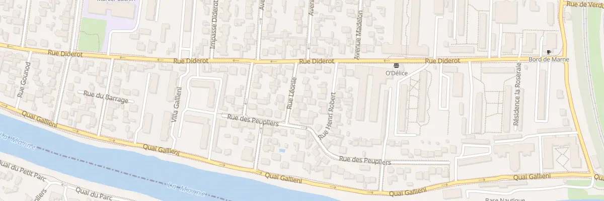 Plan du 6 Rue Léonie à Champigny-sur-Marne