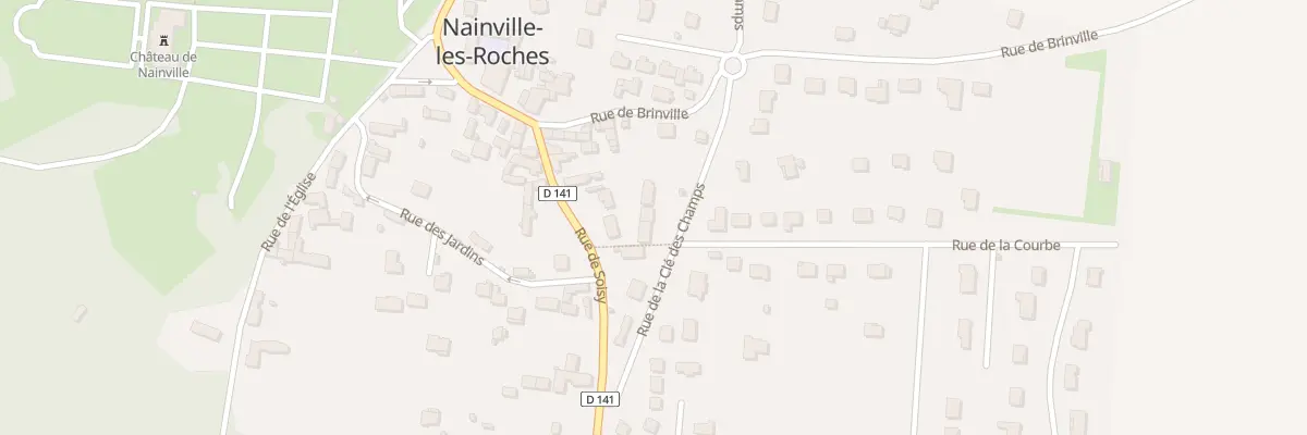Plan du 5B Rue de la Clé des Champs à Nainville-les-Roches