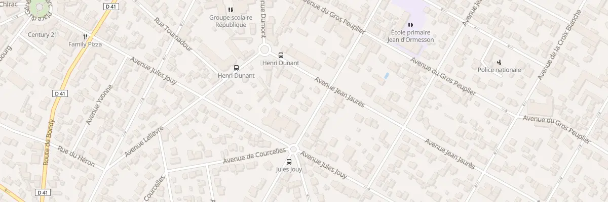Plan du 26 Av Paul Langevin à Aulnay-sous-Bois