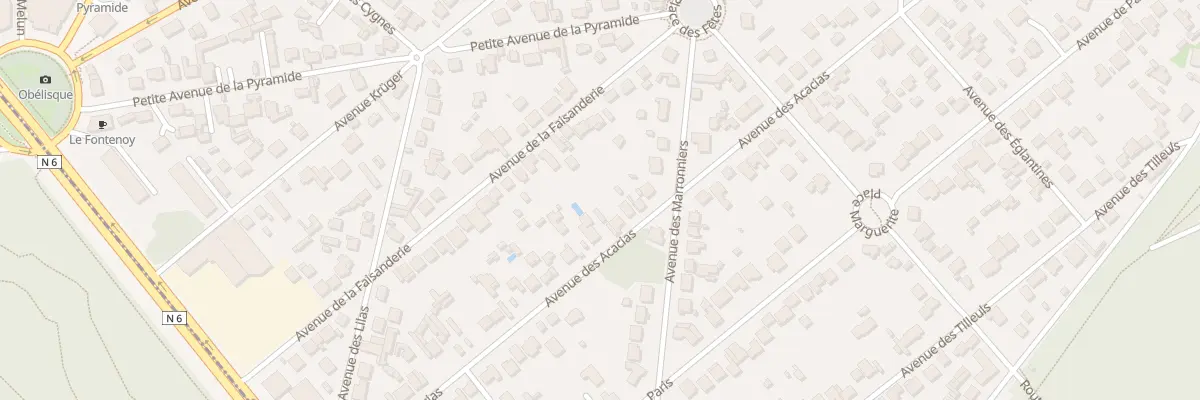 Plan du 82 Av des Acacias à Brunoy