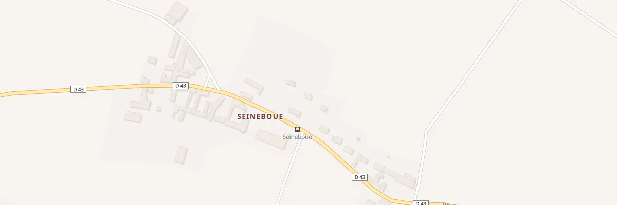 Plan du 13T Seineboue à Beaumont-du-Gâtinais