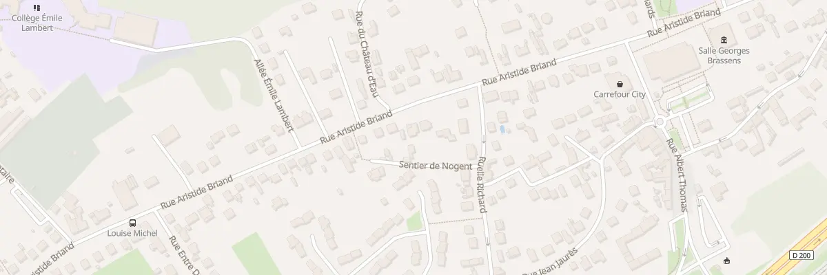 Plan du 98 Rue Aristide Briand à Villers-Saint-Paul