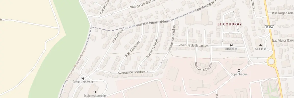 Plan du 12 Rue de la Haye à Louvres