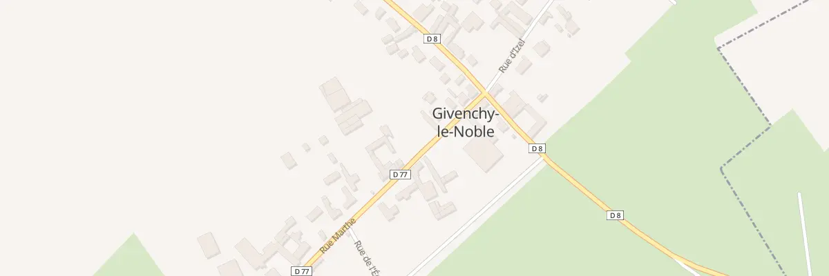 Plan du 9 Rue Marthe à Givenchy-le-Noble