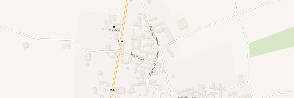 Plan du 1 Rue de la Fontaine à Desmonts