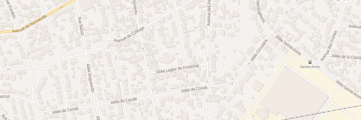 Plan du 58 Av de Mun à Aulnay-sous-Bois