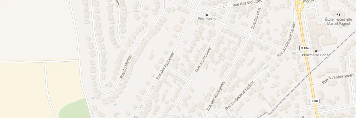 Plan du 19 Rue des Fauvettes à Puiseux-en-France