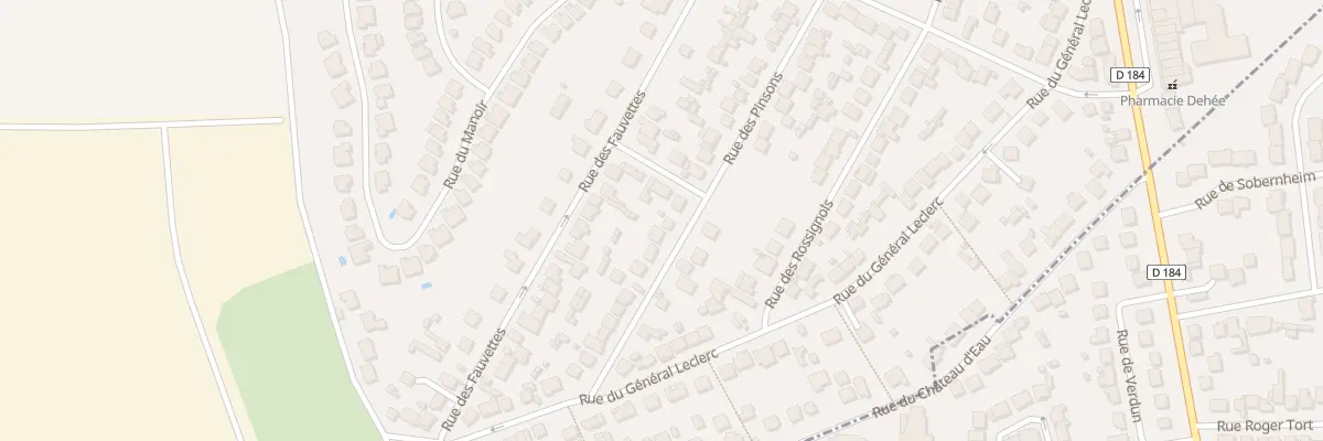 Plan du 28 Rue des Pinsons à Puiseux-en-France
