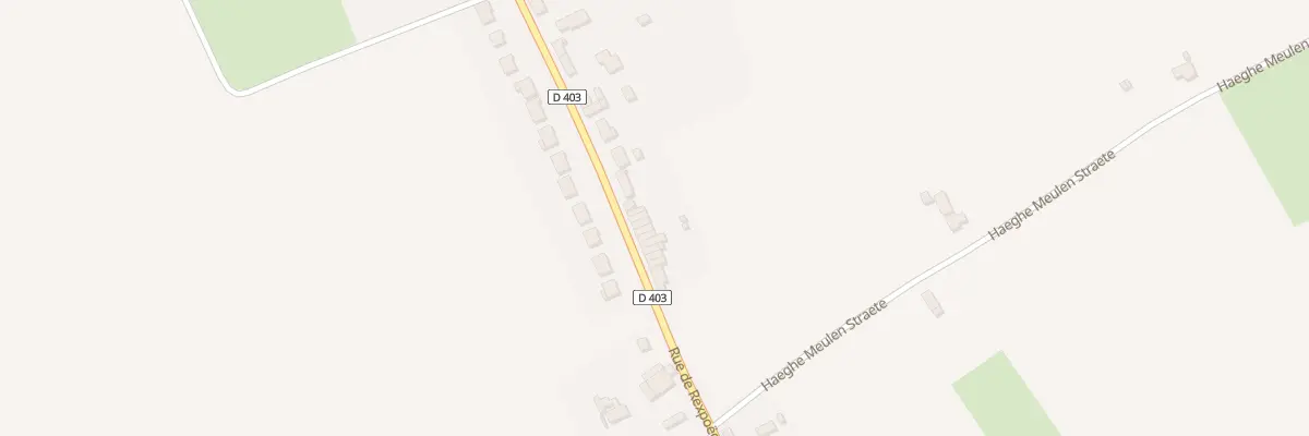 Plan du 761 Rue de Rexpoede à Warhem