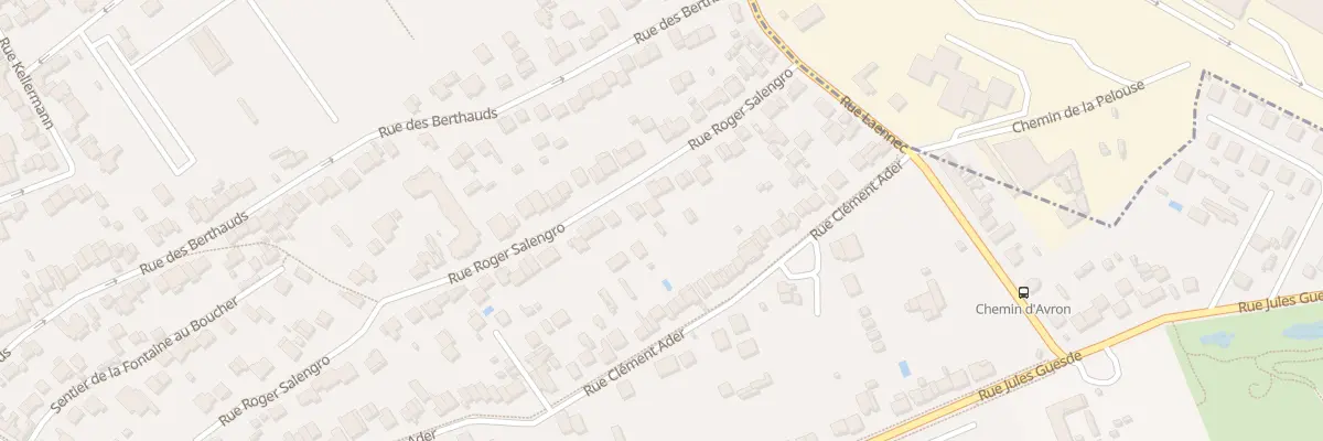 Plan du 144 Rue Roger Salengro à Rosny-sous-Bois