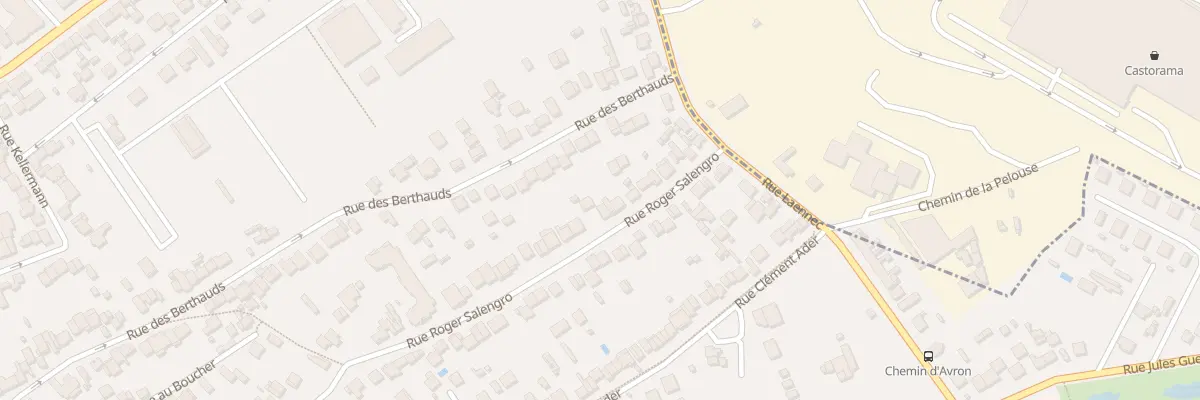 Plan du 115 Rue Roger Salengro à Rosny-sous-Bois