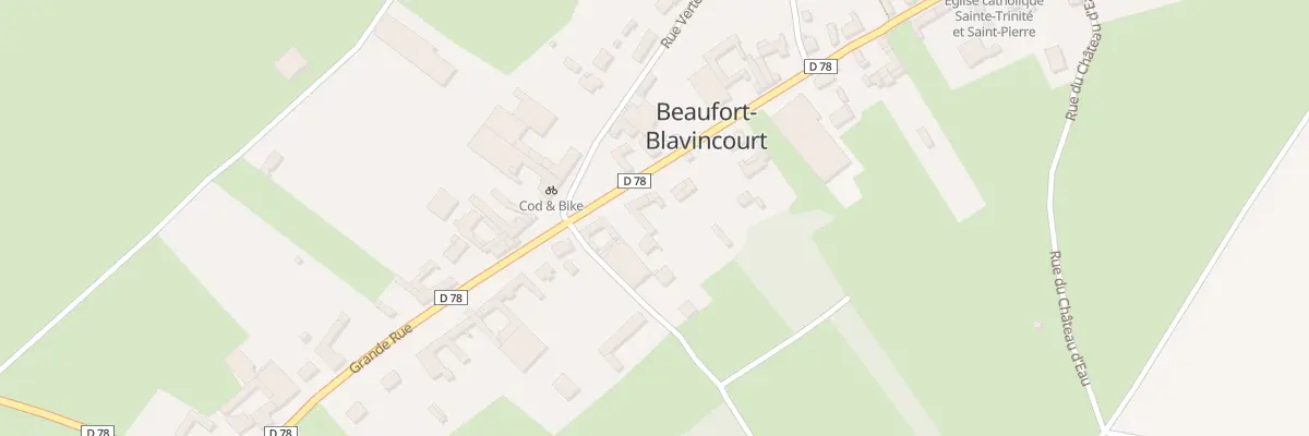 Plan du 361 Gr Grande Rue à Beaufort-Blavincourt
