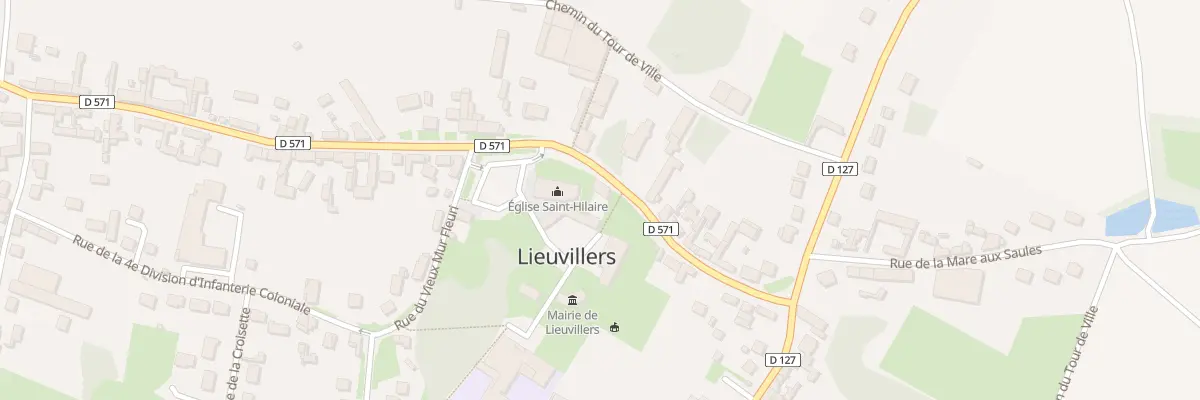 Plan du 179 Gr Grande Rue à Lieuvillers