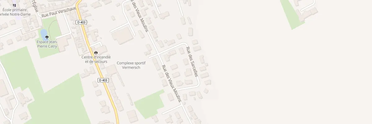Plan du 6 Rue des Sarcelles à Warhem
